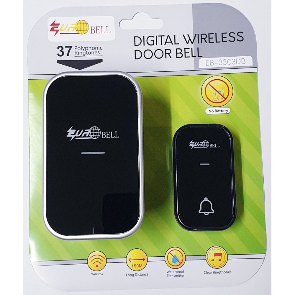 EUROBELL DIGITAL WIRELESS DOOR BELL