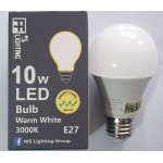 LED E27 10W BULB 3000K