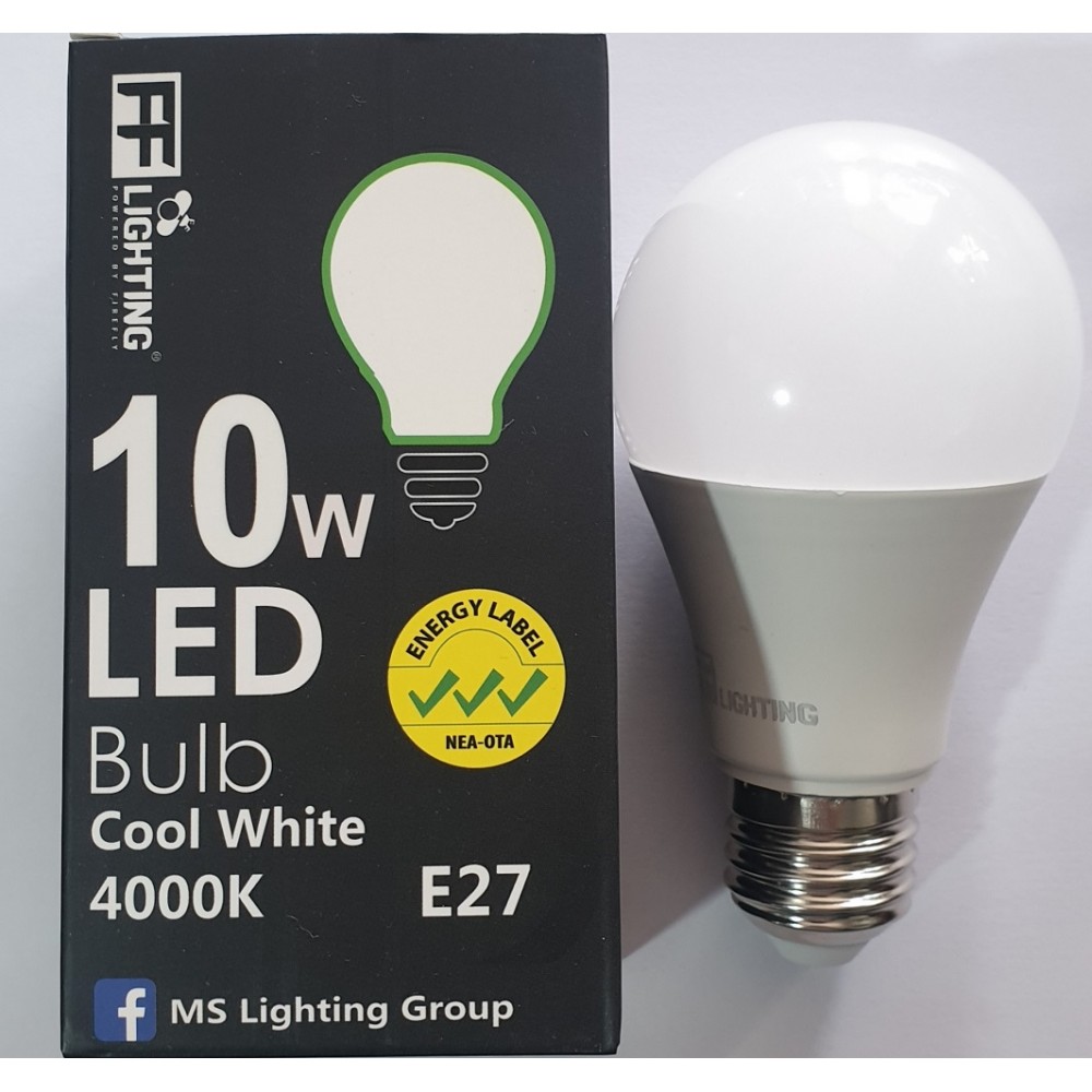 LED E27 10W BULB 4000K