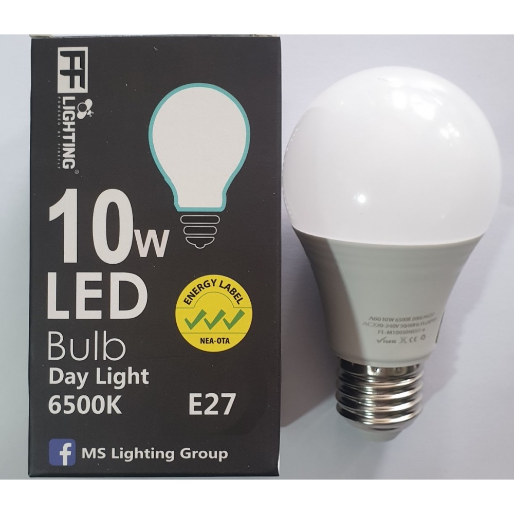 LED E27 10W BULB 6500K