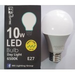 LED E27 10W BULB 6500K