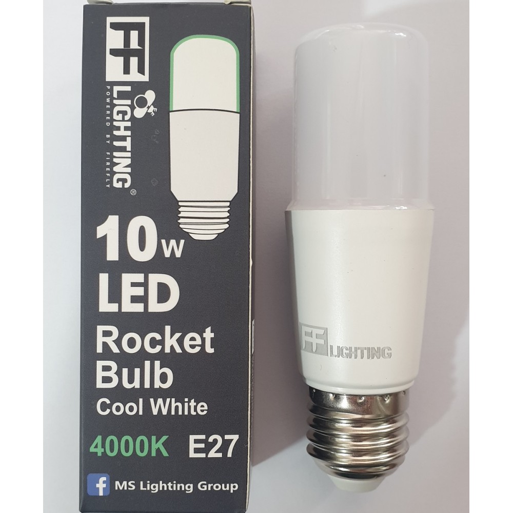LED E27 10W ROCKET BULB 4000K