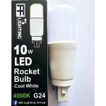 LED PLC(G24) 10W ROCKET BULB 4000K