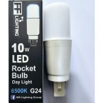 LED PLC(G24) 10W ROCKET BULB 6500K