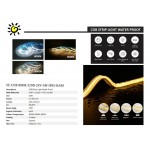 LED DC24V COB 8MM 320D IP65 STRIP 5MTR