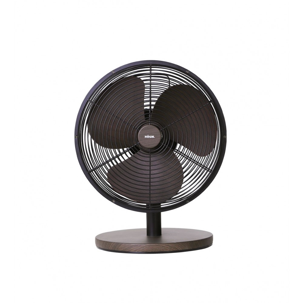 HÖUM 12" WALNUT COLOUR TABLE FAN